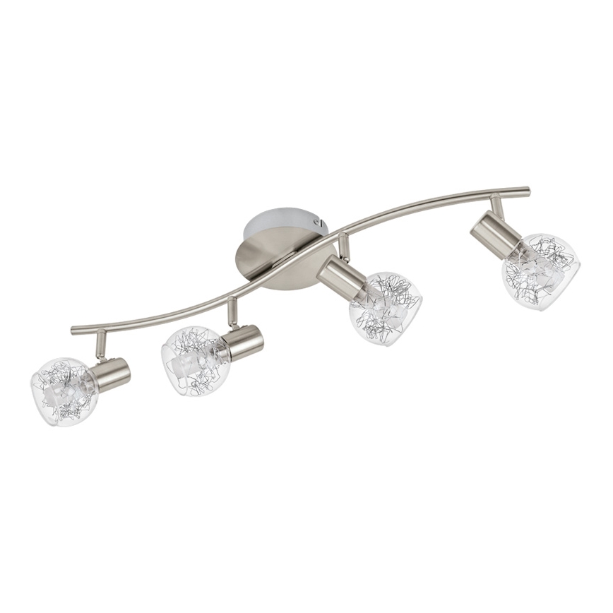Eglo - Vidrio de repuesto para lámpara de pared y techo BASENTO diá. 9 cm