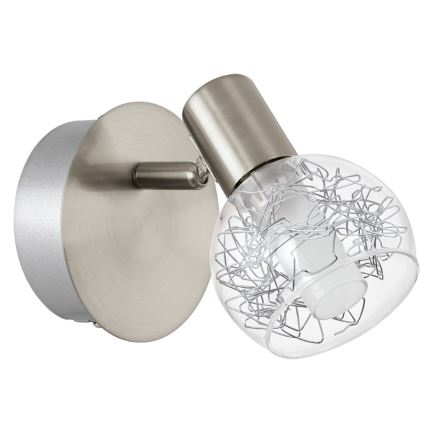 Eglo - Vidrio de repuesto para lámpara de pared y techo BASENTO diá. 9 cm