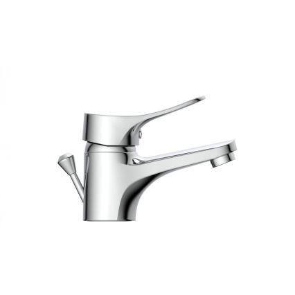 Eisl NI075VECR - Grifo de lavabo + válvula de desagüe con rebosadero VERONA cromo brillante