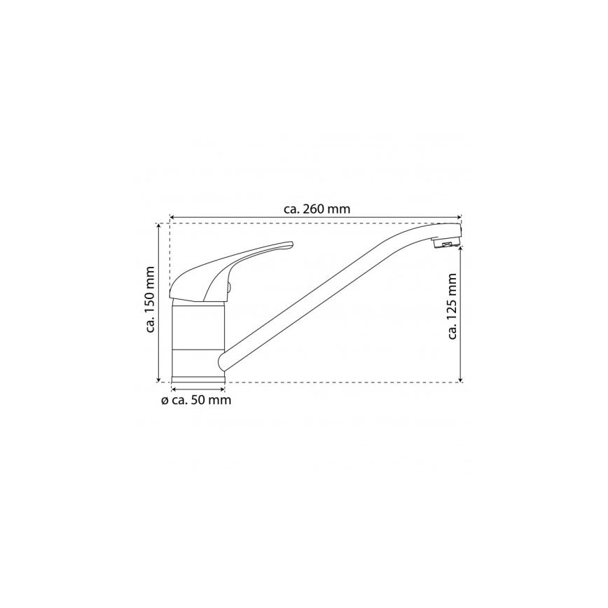 Eisl NI182CR - Grifo para fregadero GRANDE VITA CLASSIC cromo brillante