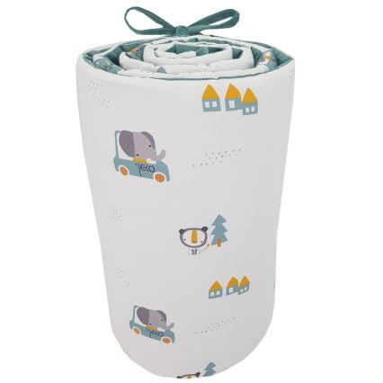 EKO - Barrera de seguridad para cunas CARS 180 cm