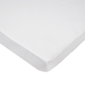 EKO - Sábana impermeable con banda elástica JERSEY 120x60 cm blanco
