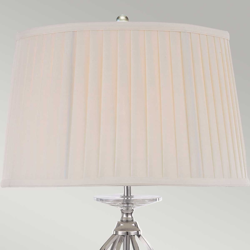Elstead - Lámpara de mesa AEGEAN 1xE27/60W/230V cromo brillante