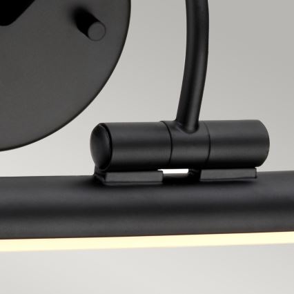 Elstead ALTON-PL-L-BLK - Lámpara LED para cuadros ALTON LED/10W/230V negro