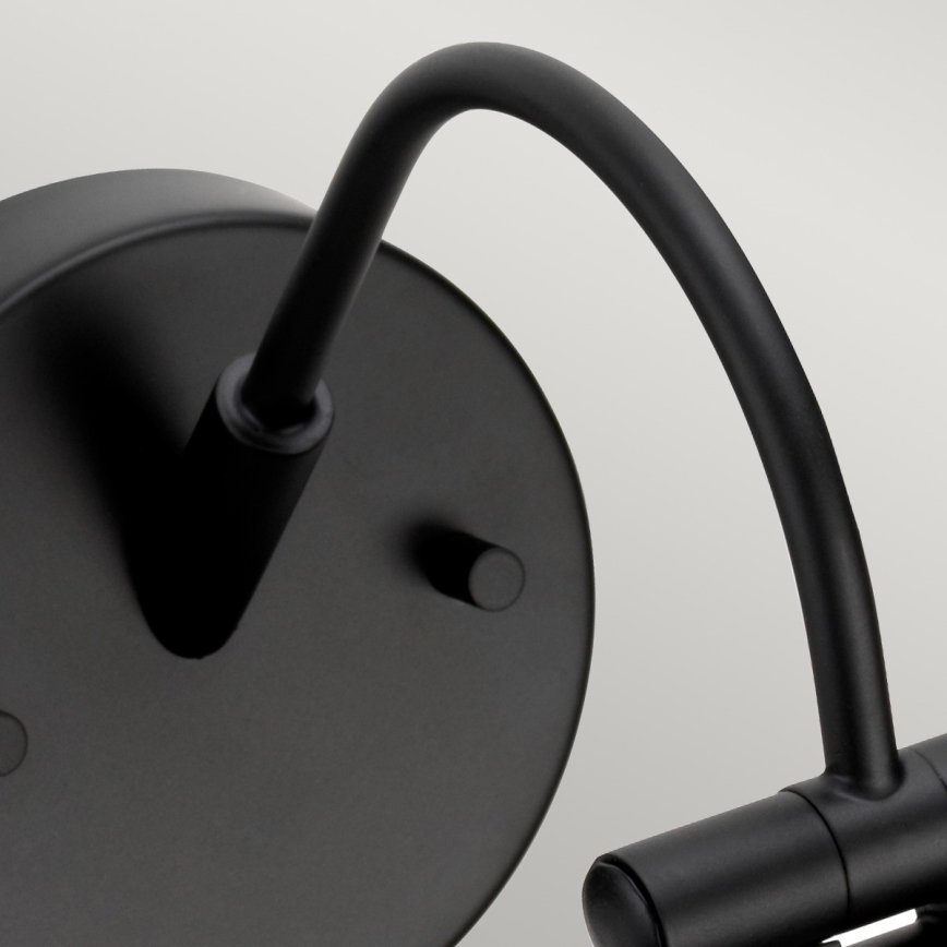 Elstead ALTON-PL-S-BLK - Lámpara LED para cuadros ALTON LED/6W/230V negro