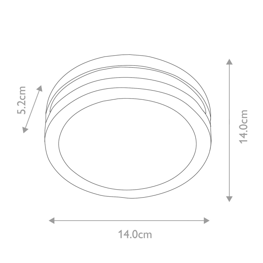 Elstead - Aplique LED para exterior ANO 1xGX53/9W/230V IP54