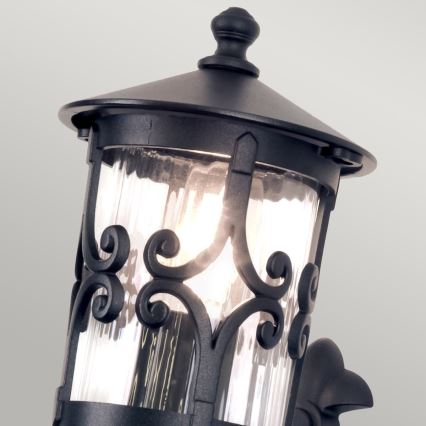 Elstead - Aplique de exterior HEREFORD 1xE27/100W/230V IP23 negro