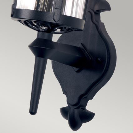 Elstead - Aplique de exterior HEREFORD 1xE27/100W/230V IP23 negro