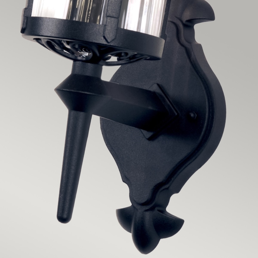 Elstead - Aplique de exterior HEREFORD 1xE27/100W/230V IP23 negro