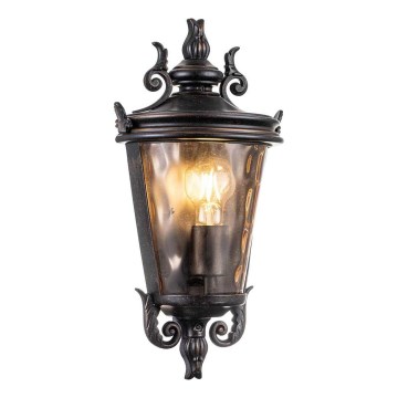 Elstead - Aplique de pared exterior BALTIMORE 1xE27/60W/230V IP44 acabado en bronce