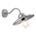 Elstead - Aplique de pared exterior KLAMPENBORG 1xE27/60W/230V IP44 cromo mate