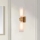 Elstead - Aplique de pared LED para baño KRISTY 2xG9/4W/230V IP44, acabado en cobre