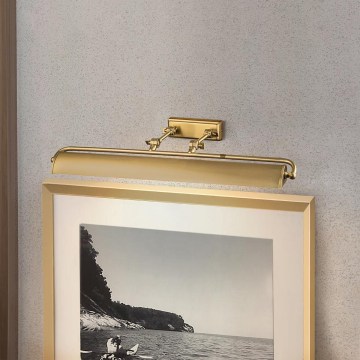 Elstead - Aplique para cuadros WINCHFIELD 4xE14/40W/230V acabado dorado