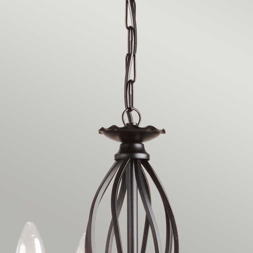 Elstead - Lámpara colgante con cadena ARTISAN 3xE14/60W/230V