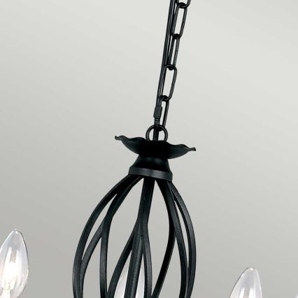 Elstead - Lámpara colgante con cadena ARTISAN 5xE14/60W/230V