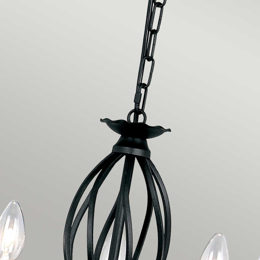 Elstead - Lámpara colgante con cadena ARTISAN 5xE14/60W/230V