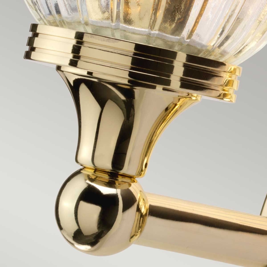 Elstead - Aplique LED para baño AUSTEN 1xG9/3W/230V IP44, dorado