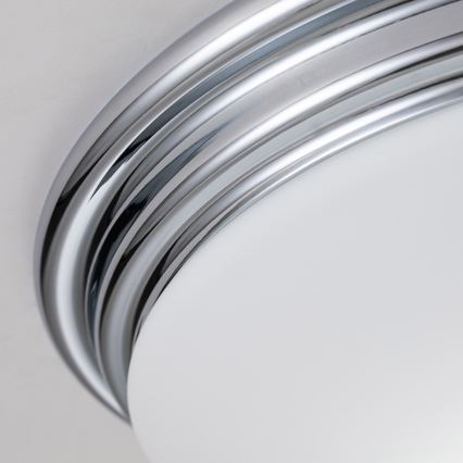 Elstead - Plafón LED de baño BROMPTON 1xGX53/5,7W/230V IP44 cromo mate