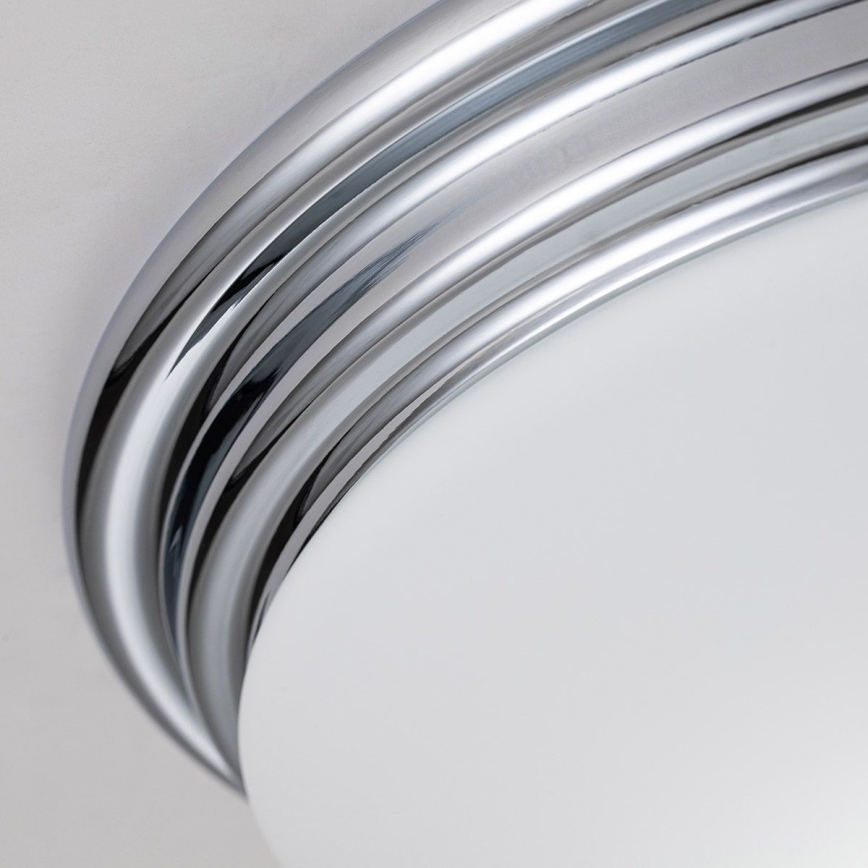 Elstead - Plafón LED de baño BROMPTON 1xGX53/5,7W/230V IP44 cromo mate