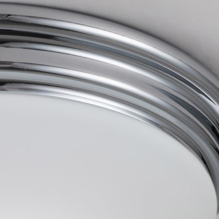 Elstead - Plafón LED de baño BROMPTON 1xGX53/5,7W/230V IP44 cromo mate