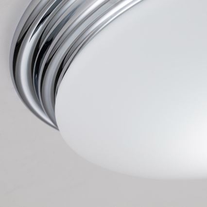 Elstead - Plafón LED de baño BROMPTON 1xGX53/5,7W/230V IP44 cromo mate