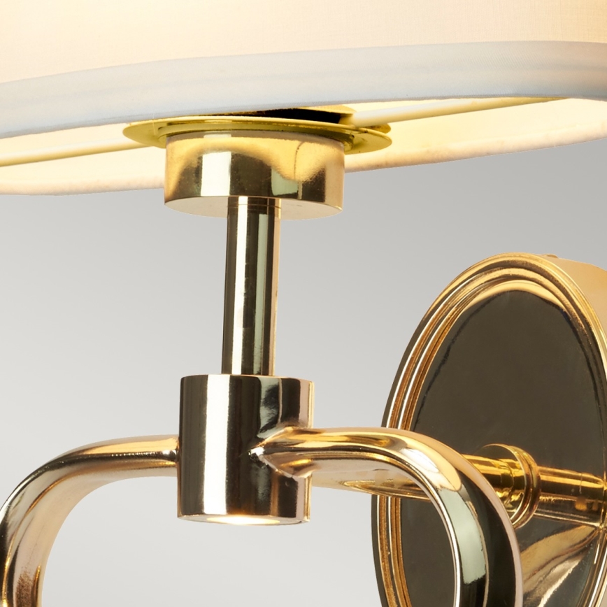 Elstead BATH-FALMOUTH-FG - Aplique de baño LED FALMOUTH 1xG9/3W/230V + LED/1W IP44
