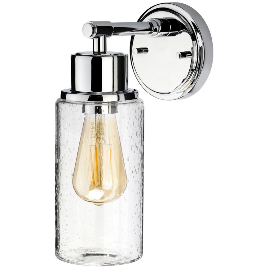 Elstead BATH-MORVAH1-PC - Aplique de baño MORVAH 1xE27/60W/230V IP44 cromo brillante