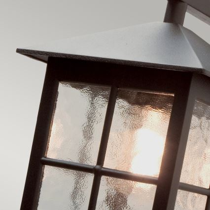 Elstead BL18-BLACK - Aplique de exterior WINCHESTER 1xE27/100W/230V IP43