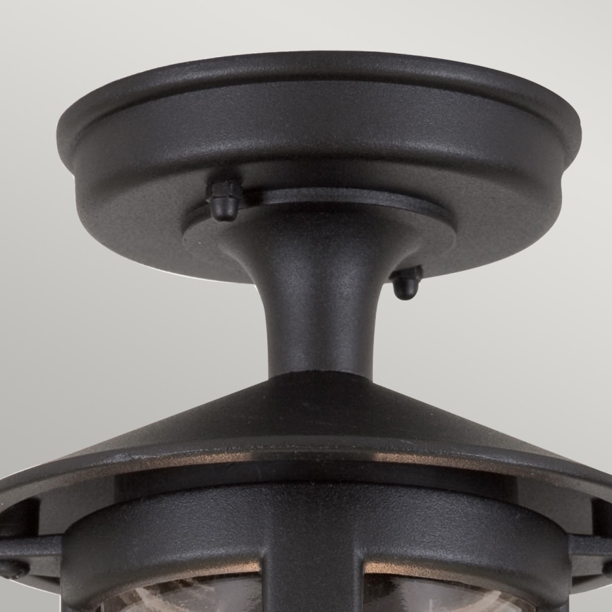 Elstead BL21A-BLACK - de exterior lámpara de techo HEREFORD 1xE27/100W/230V IP43