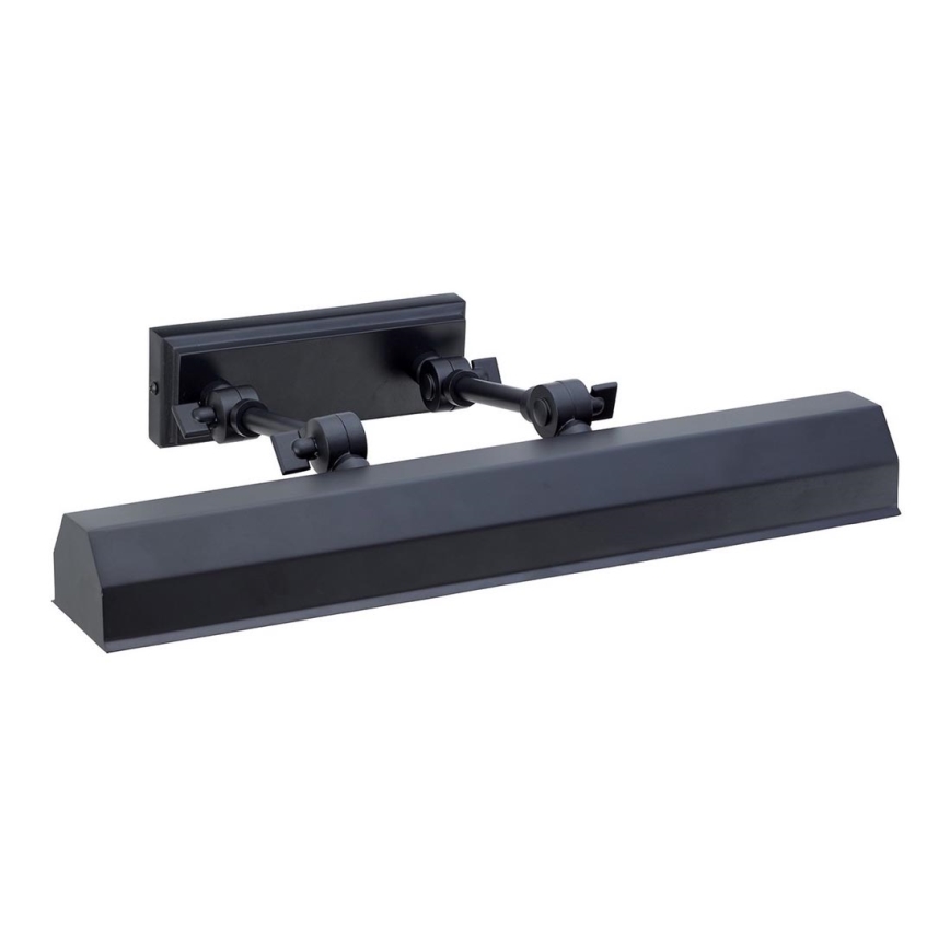 Elstead CHAWTON-PLM-BLK - Lámpara de cuadro CHAWTON 2xE14/40W/230V negro
