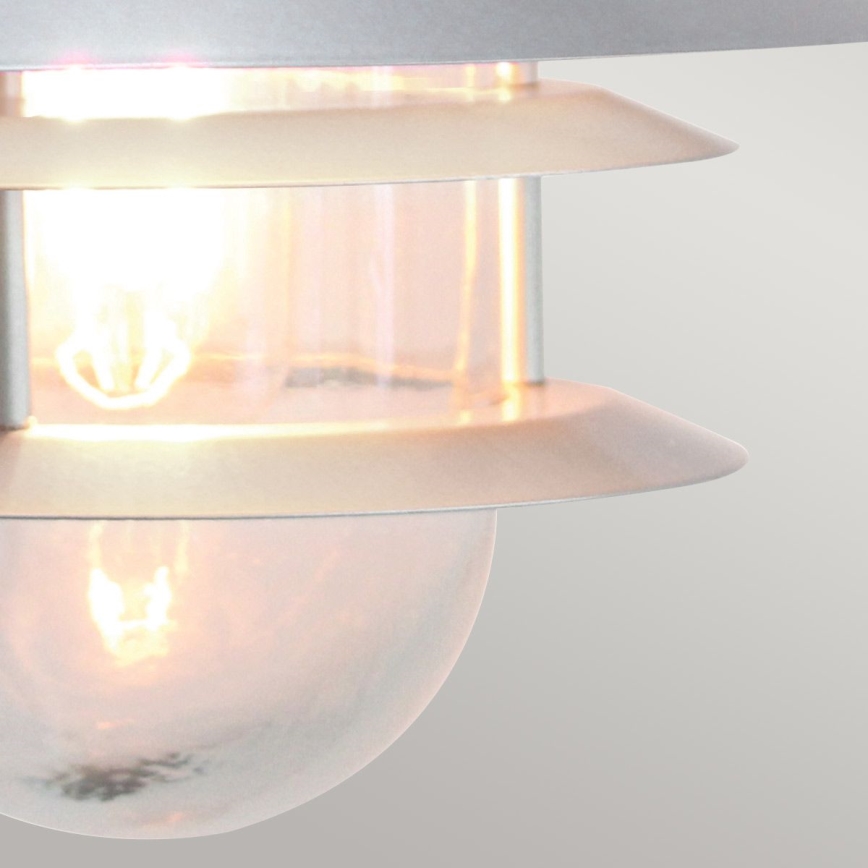 Elstead - Aplique de pared exterior COPENHAGEN 1xE27/60W/230V IP44