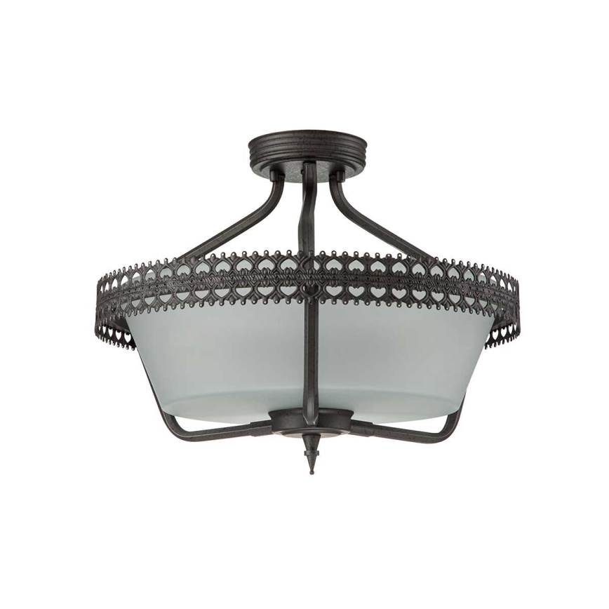 Elstead - Lámpara de techo CROWN 3xE27/60W/230V