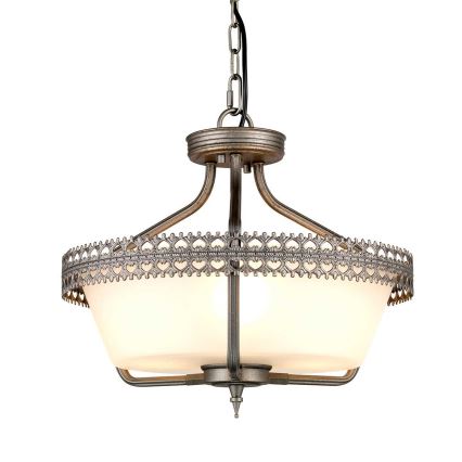 Elstead - Lámpara de techo CROWN 3xE27/60W/230V
