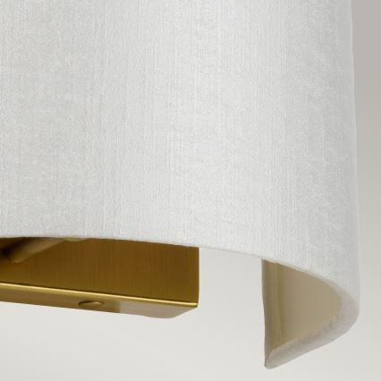 Elstead - Aplique de pared COOPER 1xE27/60W/230V dorado