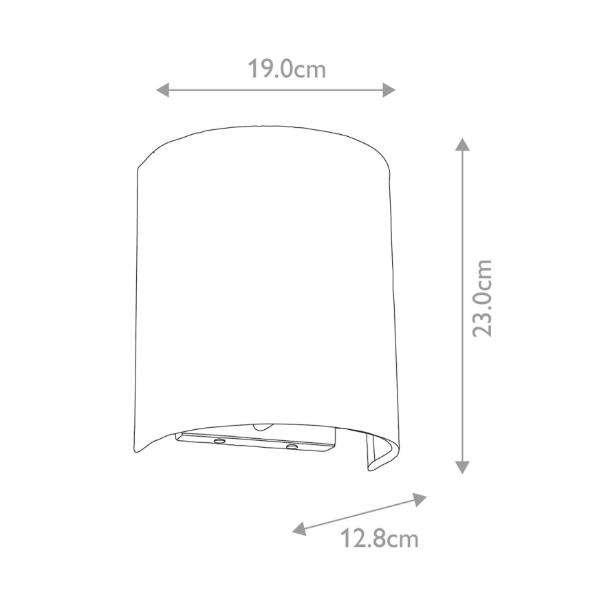 Elstead - Aplique de pared COOPER 1xE27/60W/230V dorado