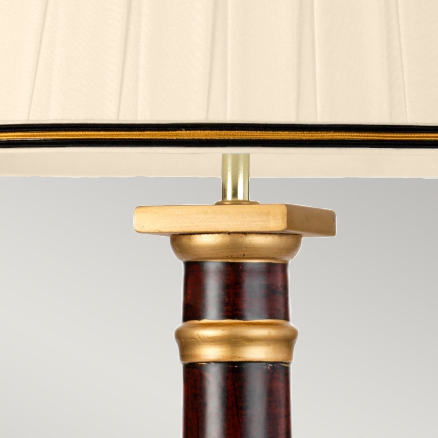 Elstead - Lámpara de mesa LOUVIERS 1xE27/60W/230V