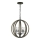 Elstead FE-ALLIER-4P-WW - Lámpara colgante con cadena ALLIER 4xE14/60W/230V roble
