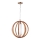 Elstead FE-ALLIER-P-S-LW - Lámpara colgante con cadena ALLIER 1xE27/60W/230V roble