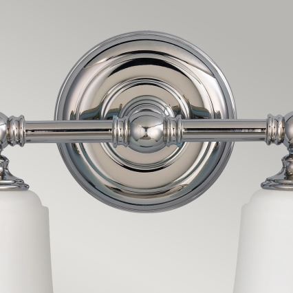 Elstead FE-HUGOLAKE2BATH - Aplique LED de baño HUGOLAKE 2xG9/3W/230V IP44