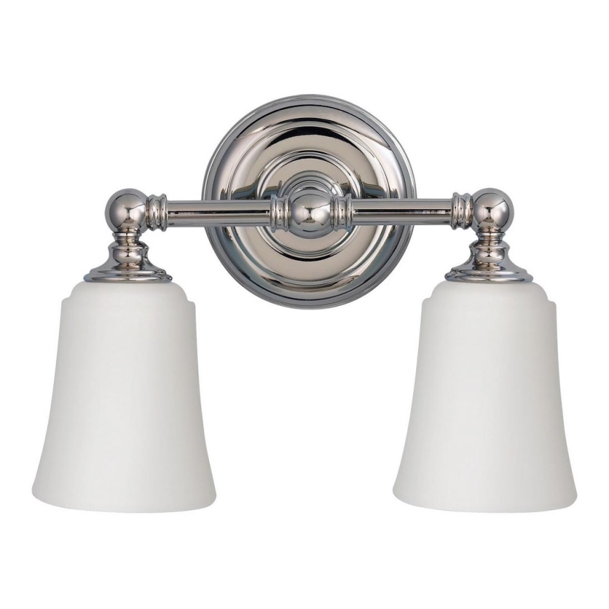 Elstead FE-HUGOLAKE2BATH - Aplique LED de baño HUGOLAKE 2xG9/3W/230V IP44