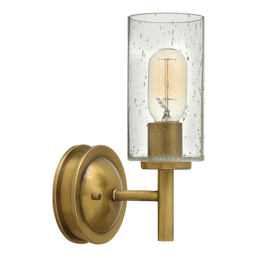 Elstead HK-COLLIER1 - Aplique COLLIER 1xE27/100W/230V