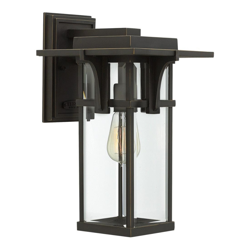 Elstead HK-MANHATTAN2-M - Aplique de exterior MANHATTAN 1xE27/100W/230V IP44
