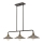 Elstead HK-RIGBY-ISLE-KZ - Lámpara colgante RIGBY 3xE27/60W/230V