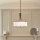 Elstead KL-LACEY-P-L-MB - Lámpara colgante con cadena LACEY 4xE27/60W/230V