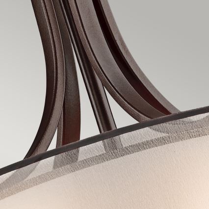 Elstead KL-LACEY-P-L-MB - Lámpara colgante con cadena LACEY 4xE27/60W/230V