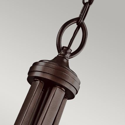 Elstead KL-LACEY-P-L-MB - Lámpara colgante con cadena LACEY 4xE27/60W/230V