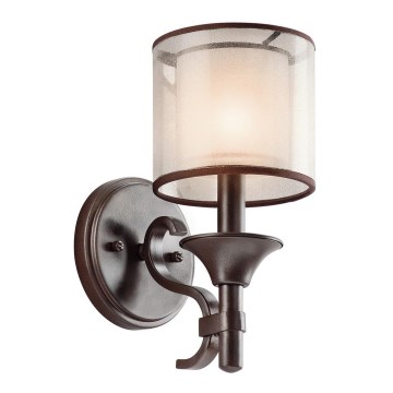 Elstead KL-LACEY1-MB - Aplique LACEY 1xE14/60W/230V