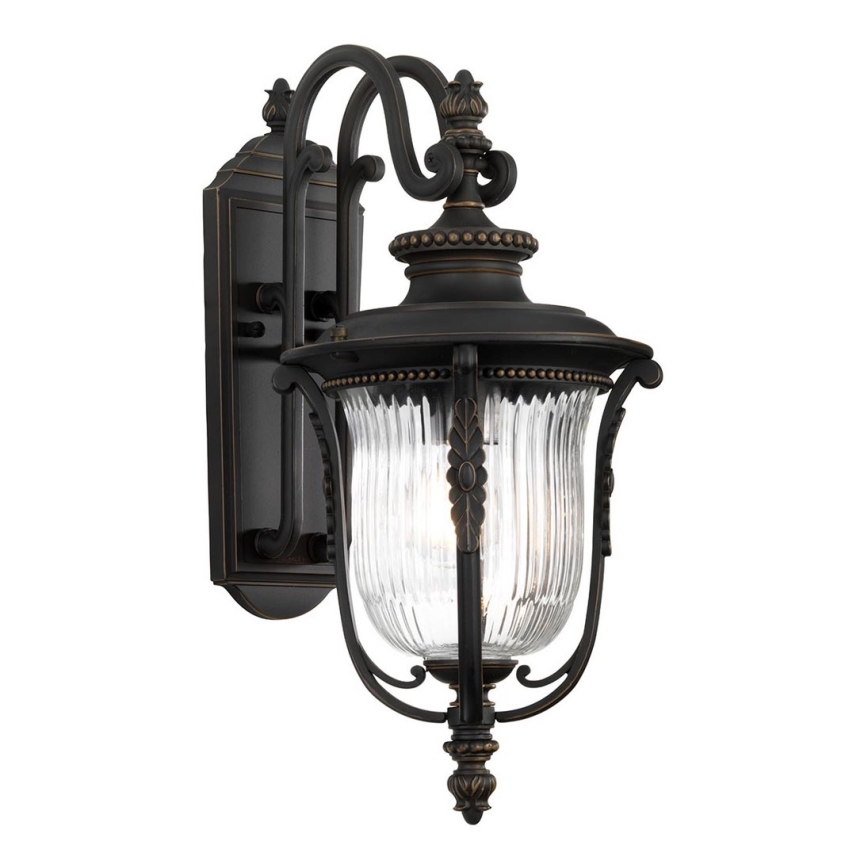 Elstead KL-LUVERNE2-M - Aplique de exterior LUVERNE 1xE27/100W/230V IP44