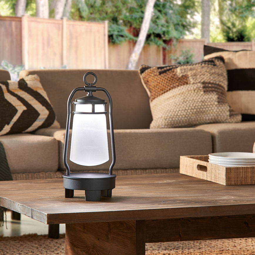 Elstead - Lámpara de exterior con altavoz LYNDON 3W/230V IP44 8800 mAh