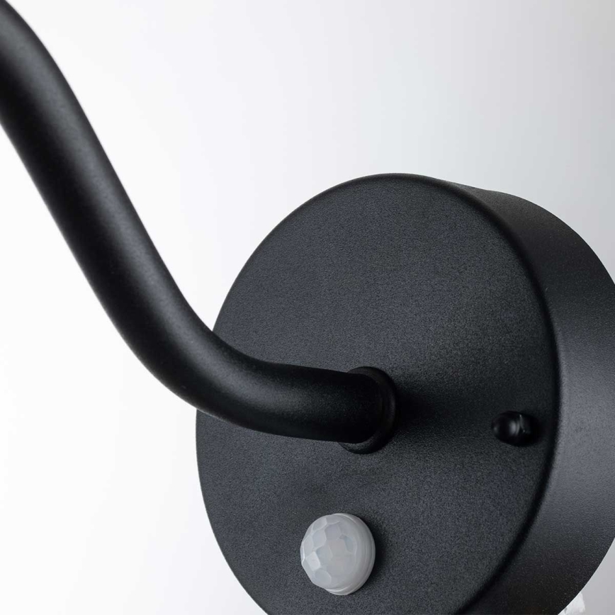 Elstead - Aplique de pared exterior con sensor KLAMPENBORG 1xE27/60W/230V IP44